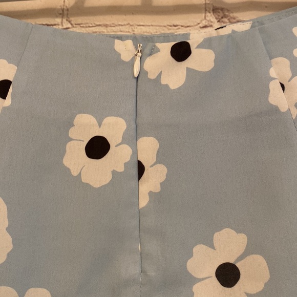 [PRINCESS POLLY] Shelly Blue Mini Skirt - Picture 3 of 7